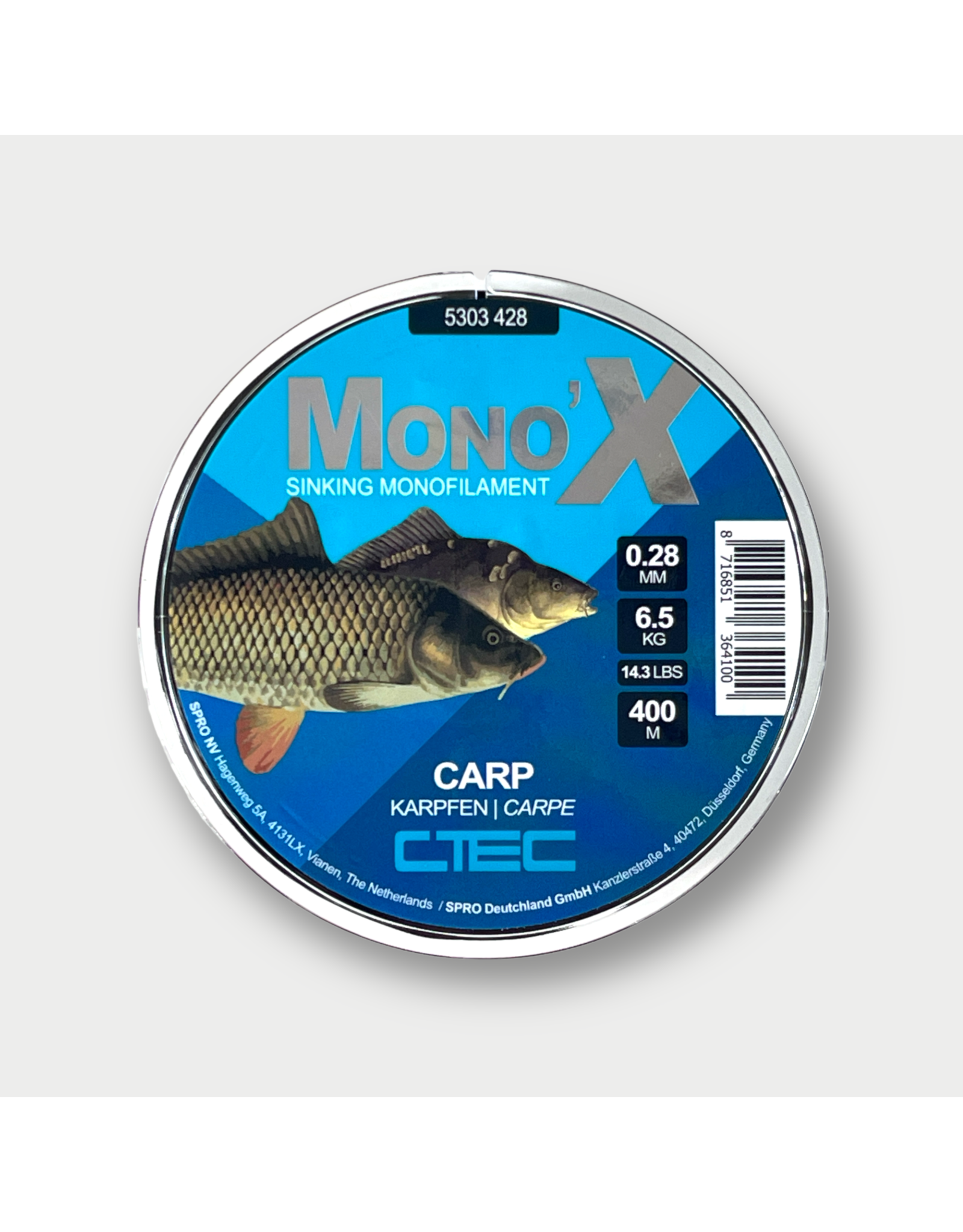 C-Tec MONO X CARP BLACK 3 C-Tec MONO X CARP BLACK