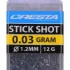 Cresta STICK SHOTS 1.2MM 0.03G -Roofvissen Winkel cresta stick shots 12mm 003g