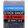 Cresta STICK SHOTS 3MM 0.5G -Roofvissen Winkel cresta stick shots 3mm 05g