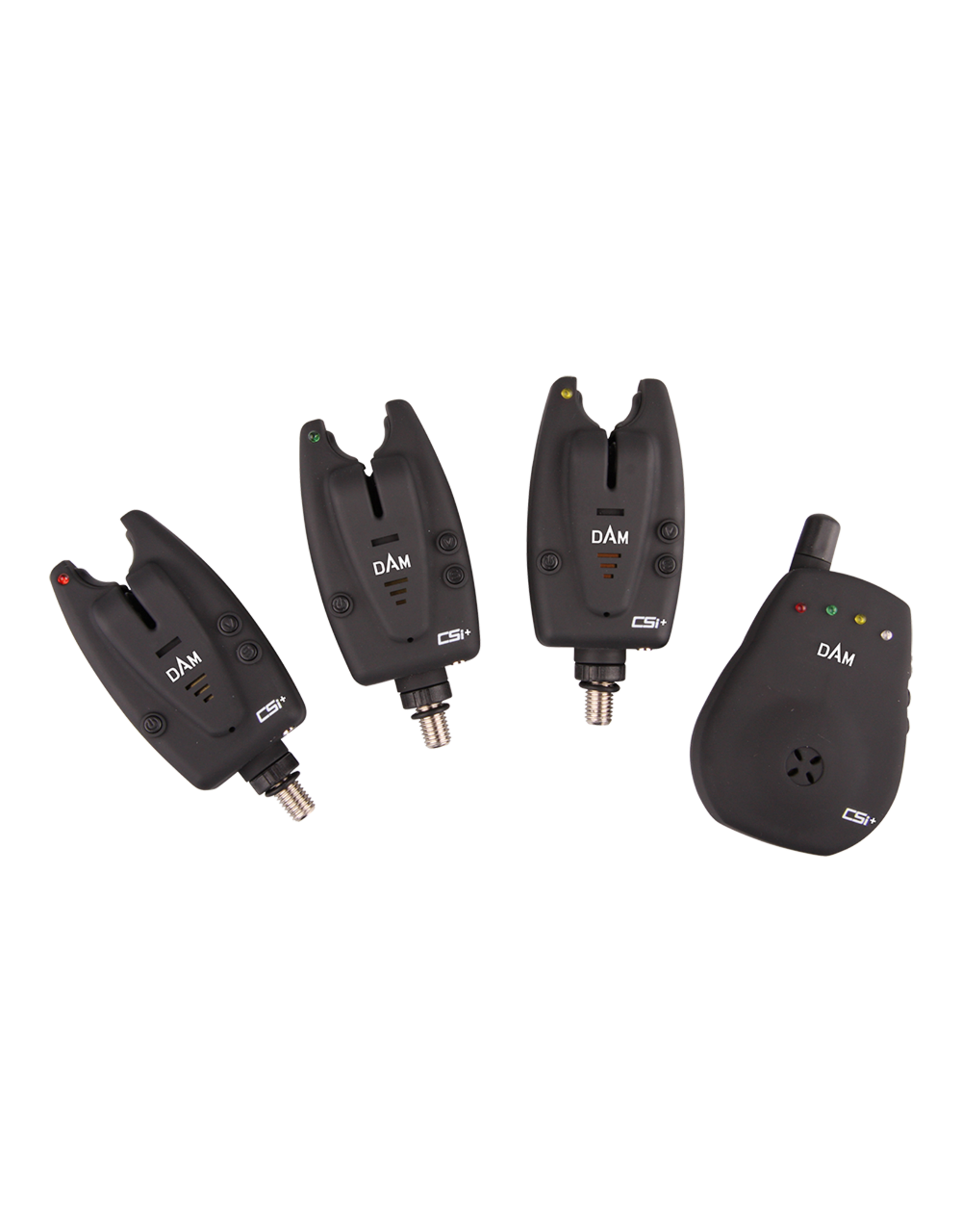 Dam CSI+ BITE-ALARM SET 3+1 GREEN/RED/YELLOW 3 Dam CSI+ BITE-ALARM SET 3+1 GREEN/RED/YELLOW