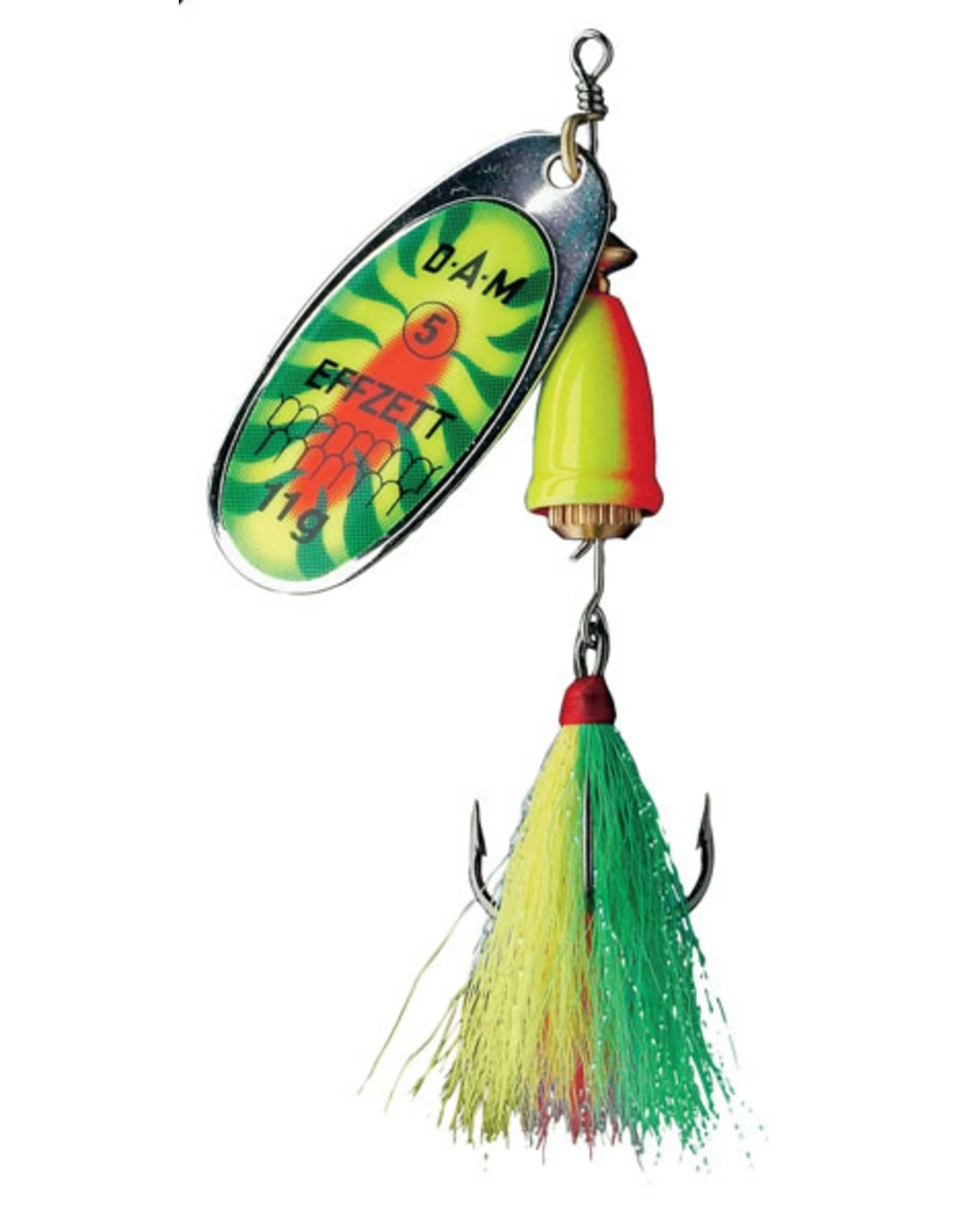 Effzett EXECUTOR DRESSED SPINNER #5 11G SINKING FIRESHARK 3 Effzett EXECUTOR DRESSED SPINNER #5 11G SINKING FIRESHARK