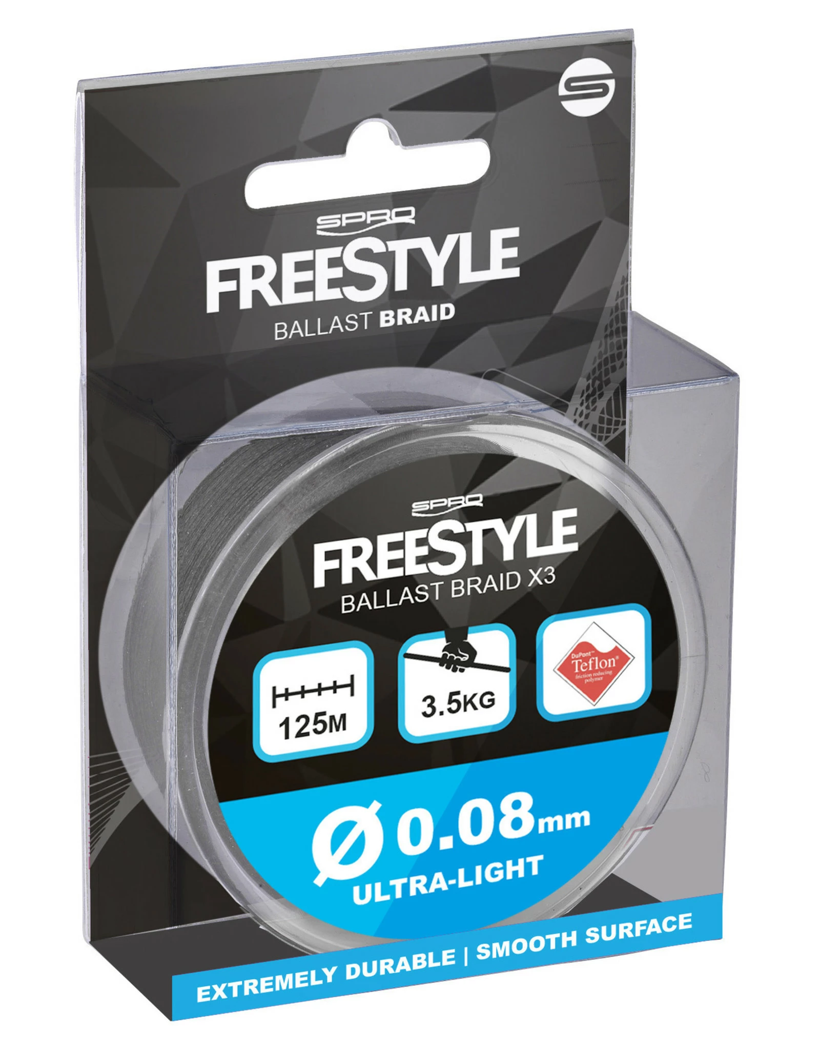 Freestyle BALLAST BRAID 125M 0,08MM U-LIGHT 3 Freestyle BALLAST BRAID 125M 0,08MM U-LIGHT