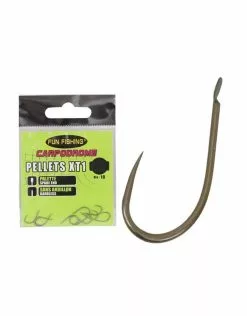 FUN FISHING Hameçons Pellets XT1 (Palette Sans Ardillon) X10 -Roofvissen Winkel fun fishing hamecons pellets xt1 palette sans ardi 1