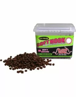 FUN FISHING Soft Hooks Pellets - 110gr - 6mm - Blood Worm (Vers De Vase)