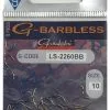 Gamakatsu G-BARBLESS 2260BB HOOKS BRONZE -Roofvissen Winkel gamakatsu g barbless 2260bb hooks bronze