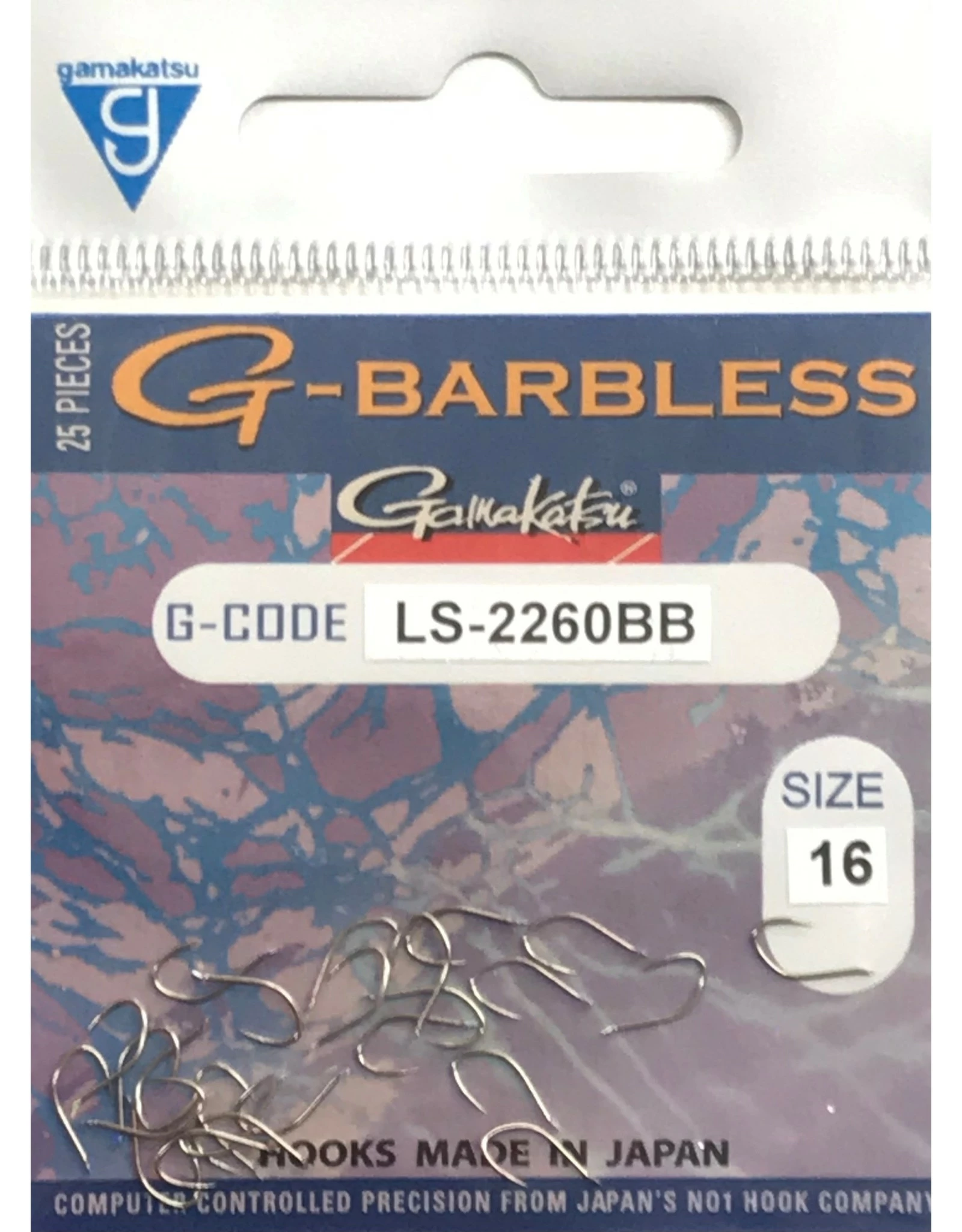 Gamakatsu G-BARBLESS 2260BB HOOKS BRONZE 8 Gamakatsu G-BARBLESS 2260BB HOOKS BRONZE - Afbeelding 6