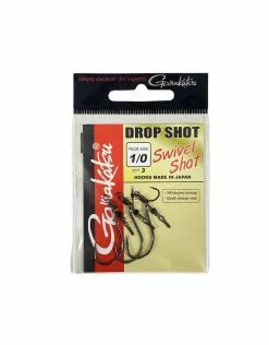 Gamakatsu SWIVEL SHOT HOOKS BLACK # 1/0