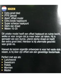 GURU KAIZEN HOOK -Roofvissen Winkel guru kaizen hook 2