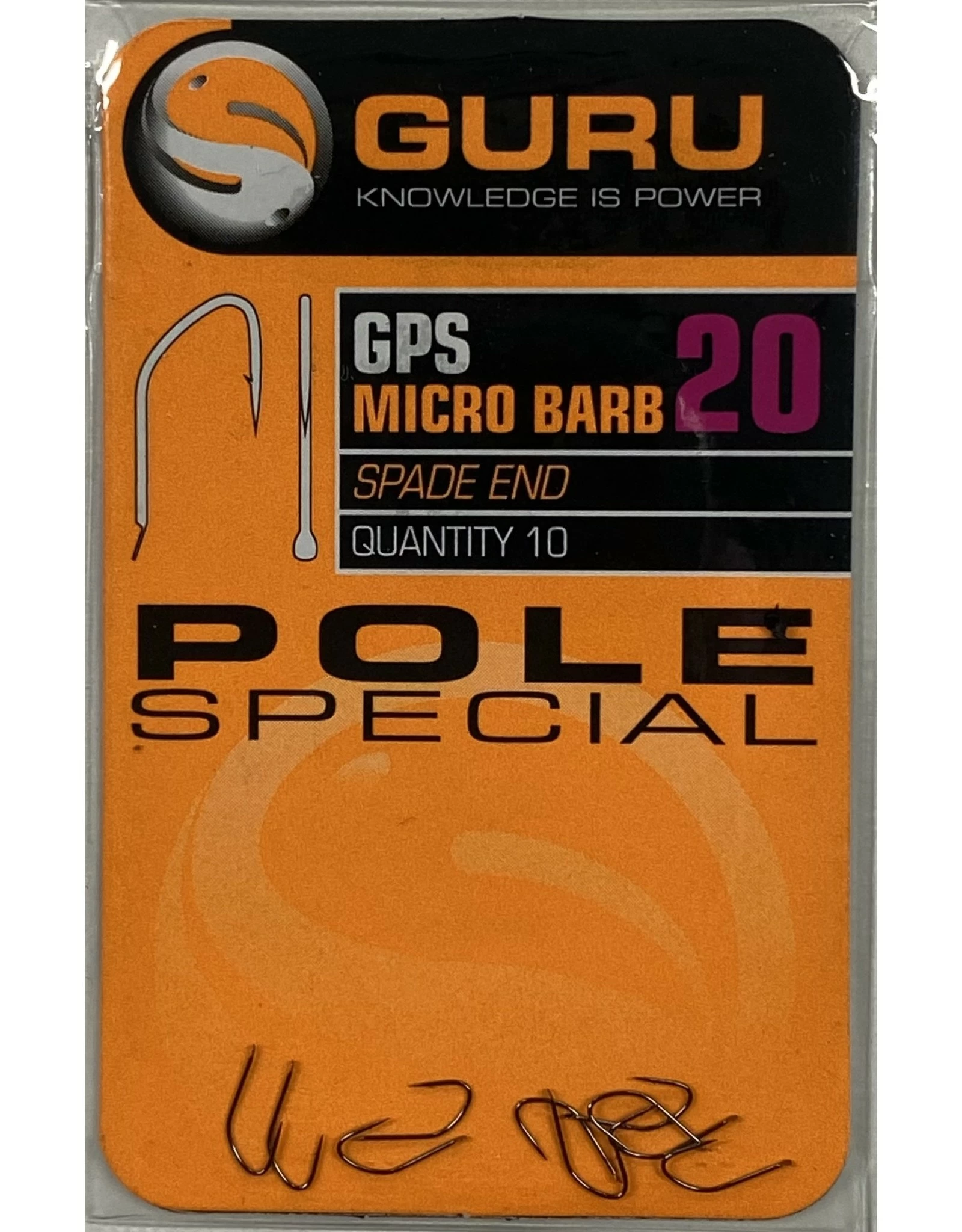 GURU Pole Special Hook (barbed/spade End) 4 GURU Pole Special Hook (barbed/spade End) - Afbeelding 2