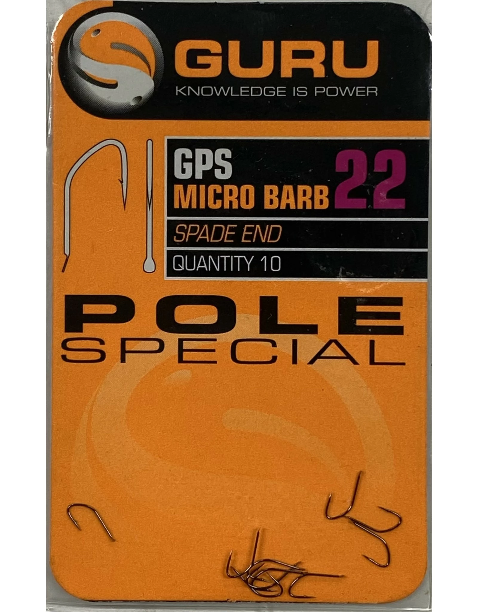 GURU Pole Special Hook (barbed/spade End) 5 GURU Pole Special Hook (barbed/spade End) - Afbeelding 3
