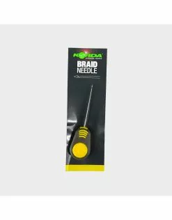 KORDA Braided Hair Needle 7 Cm (yellow)