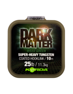 KORDA Dark Matter Tungsten Coated Braid Green 25lb 10m