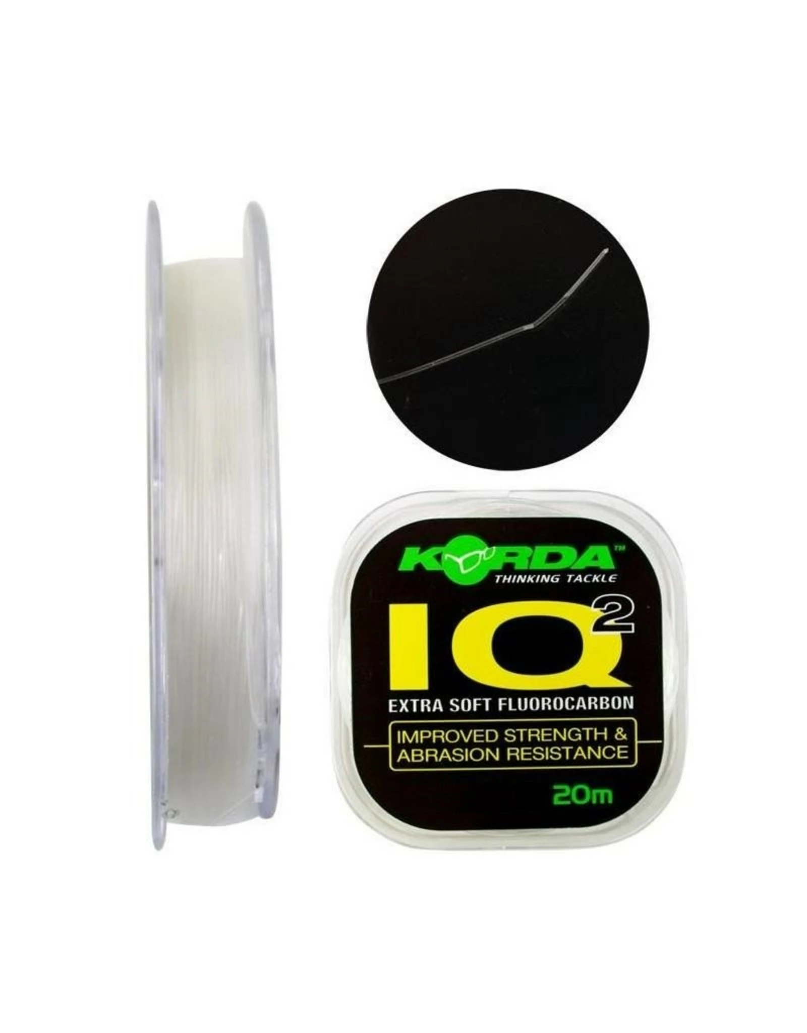 KORDA IQ Extra Soft Fluorocarbon Hooklink 15lb 0.40mm 3 KORDA IQ Extra Soft Fluorocarbon Hooklink 15lb 0.40mm