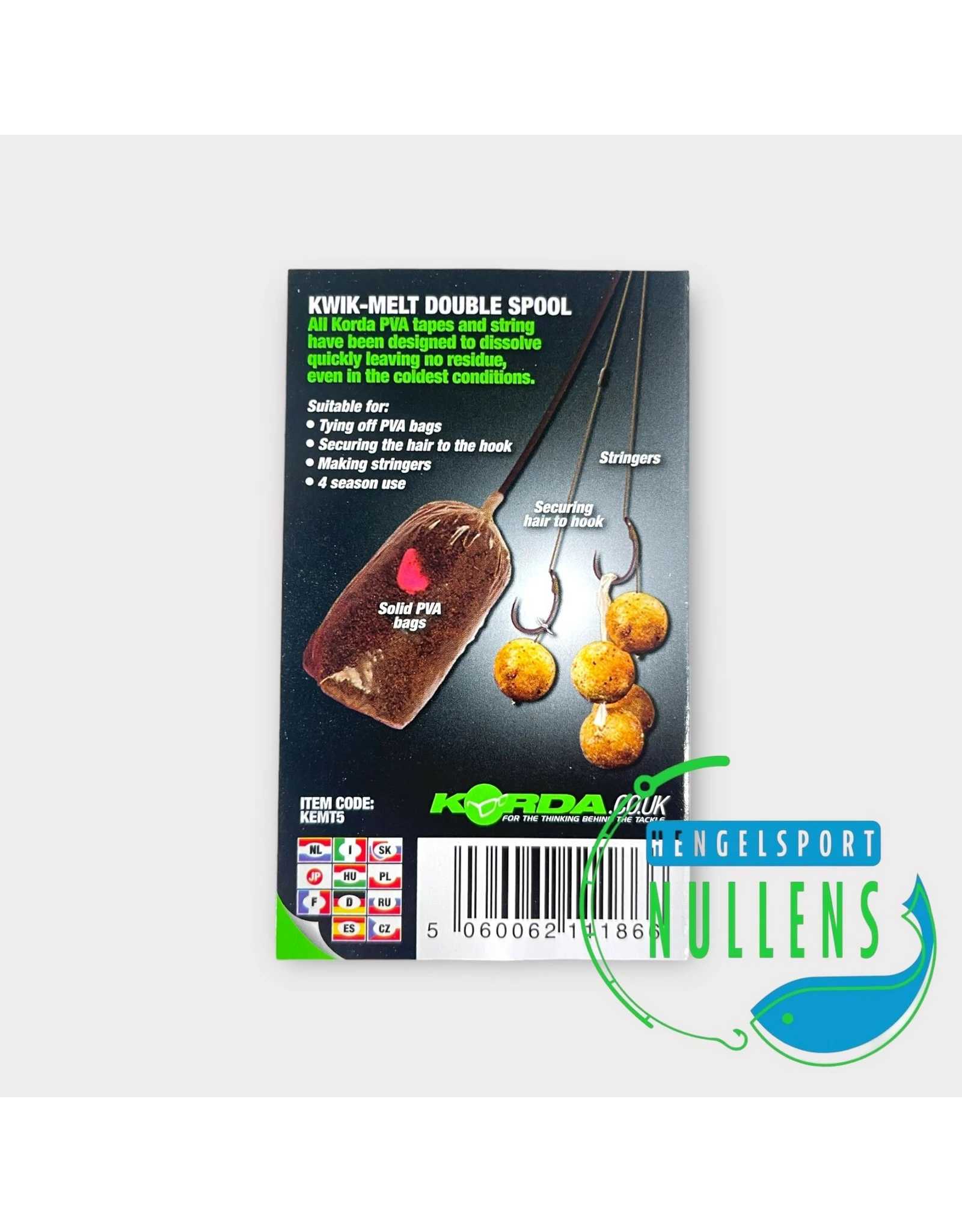 KORDA Kwik-Melt PVA Tape - 5 Mm 4 KORDA Kwik-Melt PVA Tape - 5 Mm - Afbeelding 2