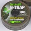KORDA N-Trap Semi Stiff 20lb Weedy Green -Roofvissen Winkel korda n trap semi stiff 20lb weedy green