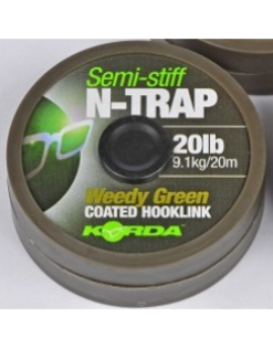 KORDA N-Trap Semi Stiff 20lb Weedy Green