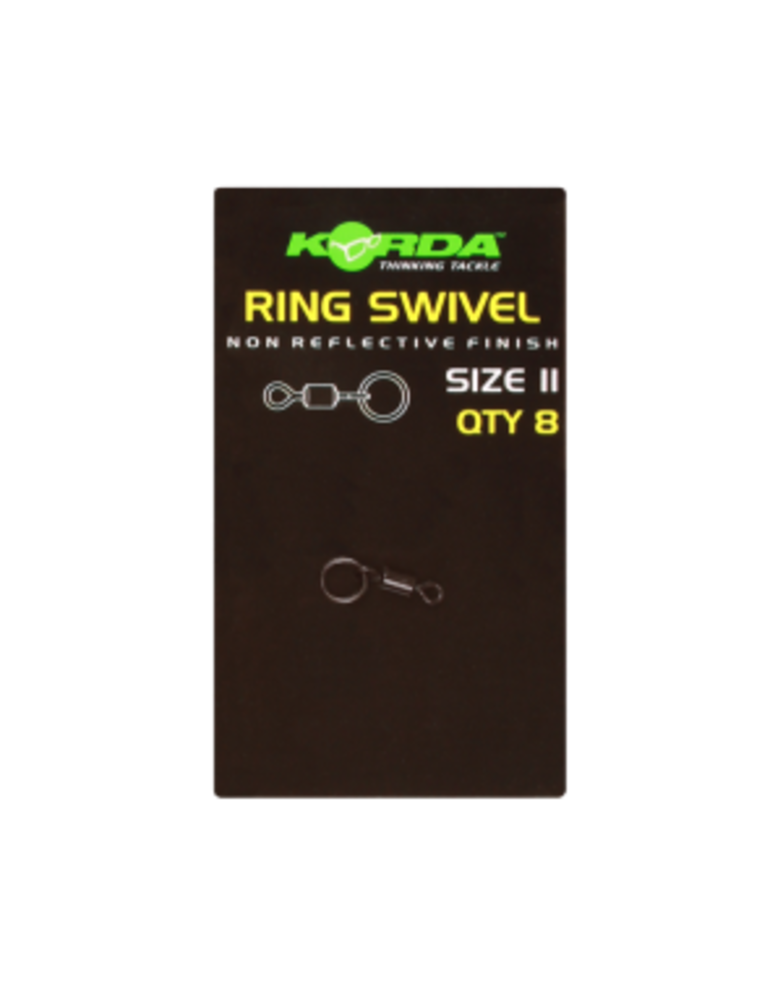 KORDA Ring Swivels Size 8 - 8 Pcs 3 KORDA Ring Swivels Size 8 - 8 Pcs
