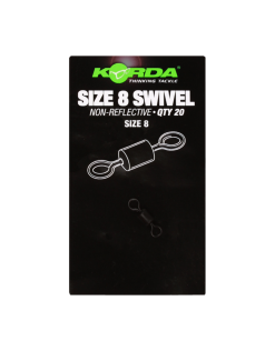 KORDA Swivels Size 8 - 20 Pcs