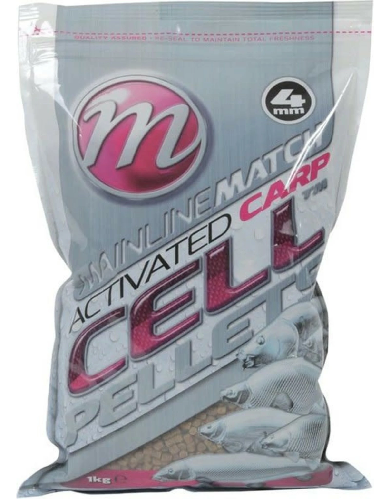 MAINLINE MATCH CARP CELLTM PELLETS 4MM - 1KG 3 MAINLINE MATCH CARP CELLTM PELLETS 4MM - 1KG