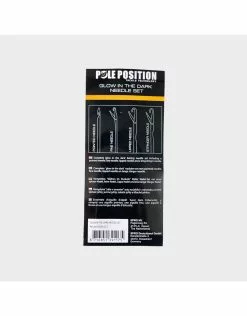 Pole Position GLOW IN THE DARK NEEDLE SET -Roofvissen Winkel pole position glow in the dark needle set 2