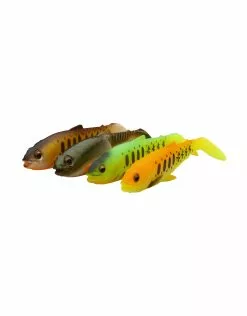 Savage Gear CRAFT CANNIBAL PADDLETAIL 8.5CM 7G DARK WATER MIX 4PCS