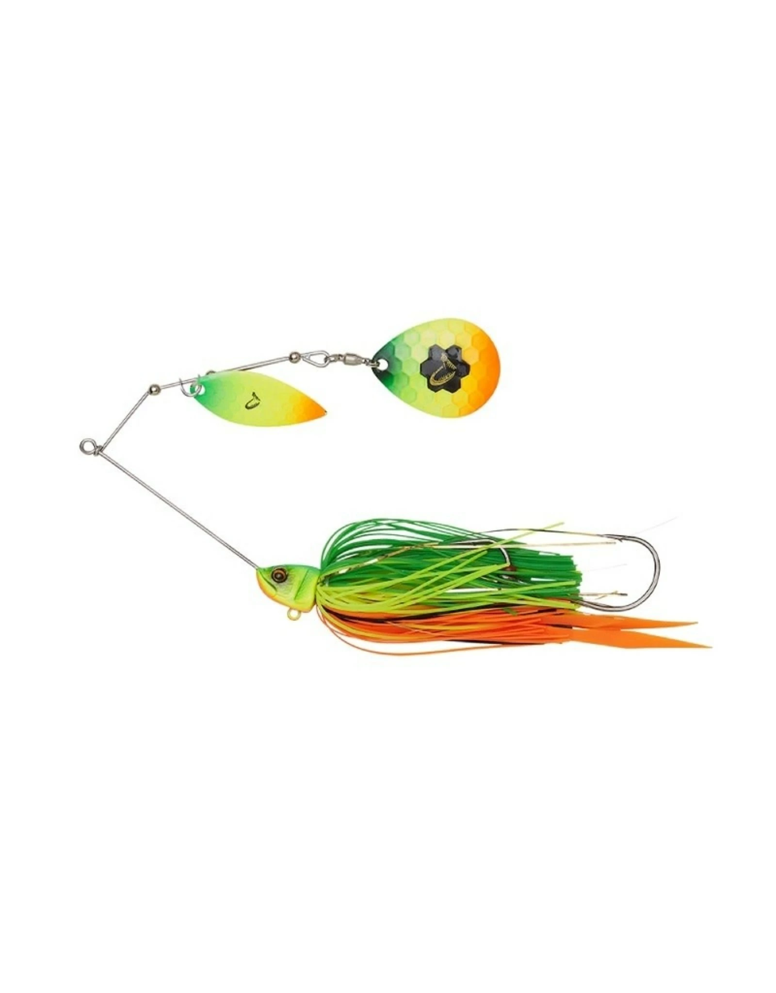 Savage Gear DA'BUSH SPINNERBAIT 14CM 21GR SINKING FIRETIGER 3 Savage Gear DA'BUSH SPINNERBAIT 14CM 21GR SINKING FIRETIGER
