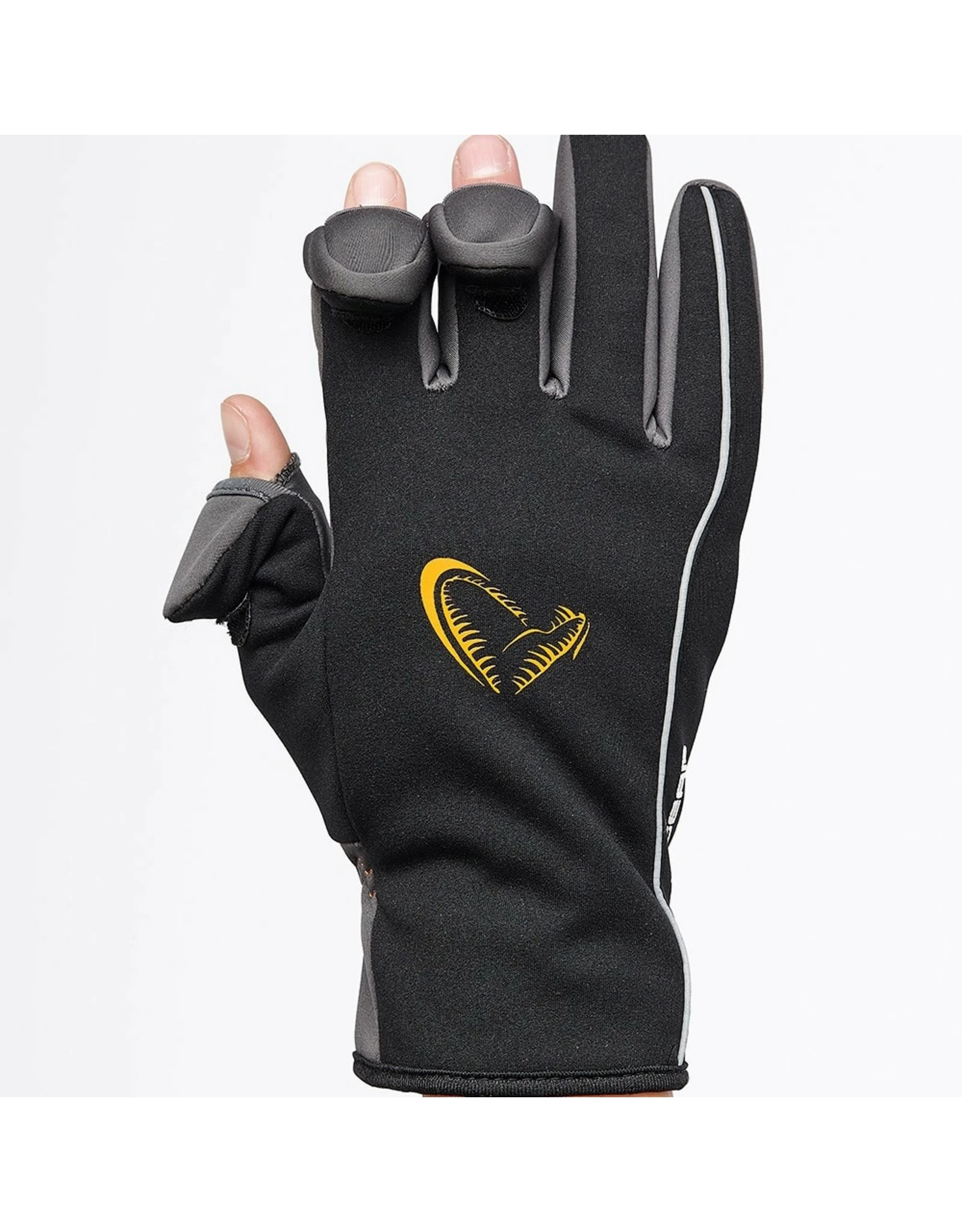 Savage Gear SOFTSHELL WINTER GLOVE BLACK 5 Savage Gear SOFTSHELL WINTER GLOVE BLACK - Afbeelding 3