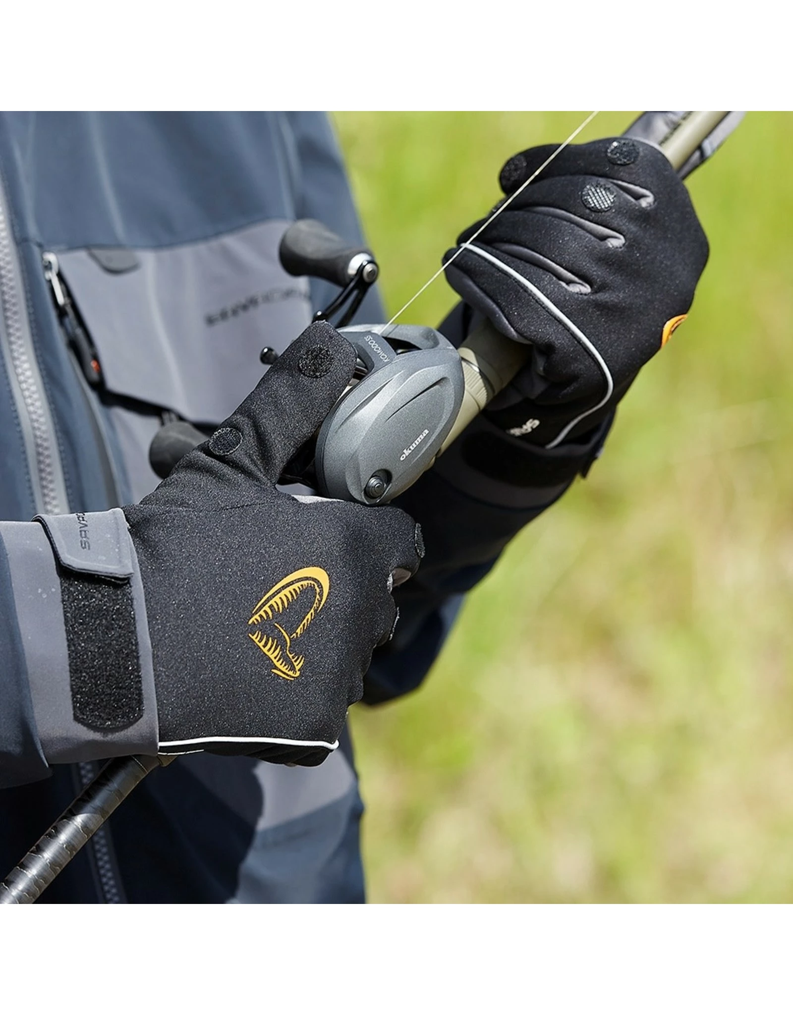 Savage Gear SOFTSHELL WINTER GLOVE BLACK 7 Savage Gear SOFTSHELL WINTER GLOVE BLACK - Afbeelding 5