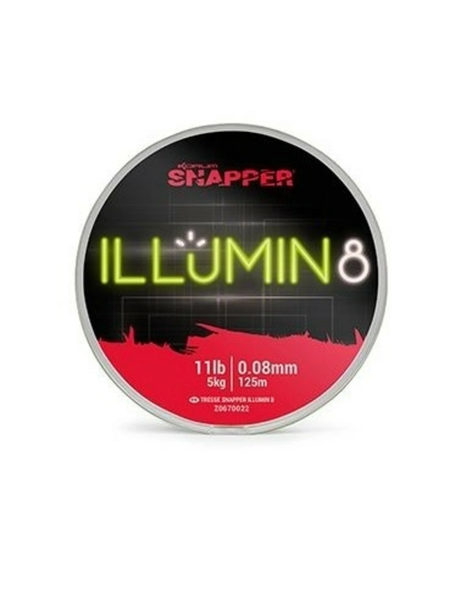 Snapper ILLUMIN 8 BRAID - 0.08mm 11lb/5kg 3 Snapper ILLUMIN 8 BRAID - 0.08mm 11lb/5kg