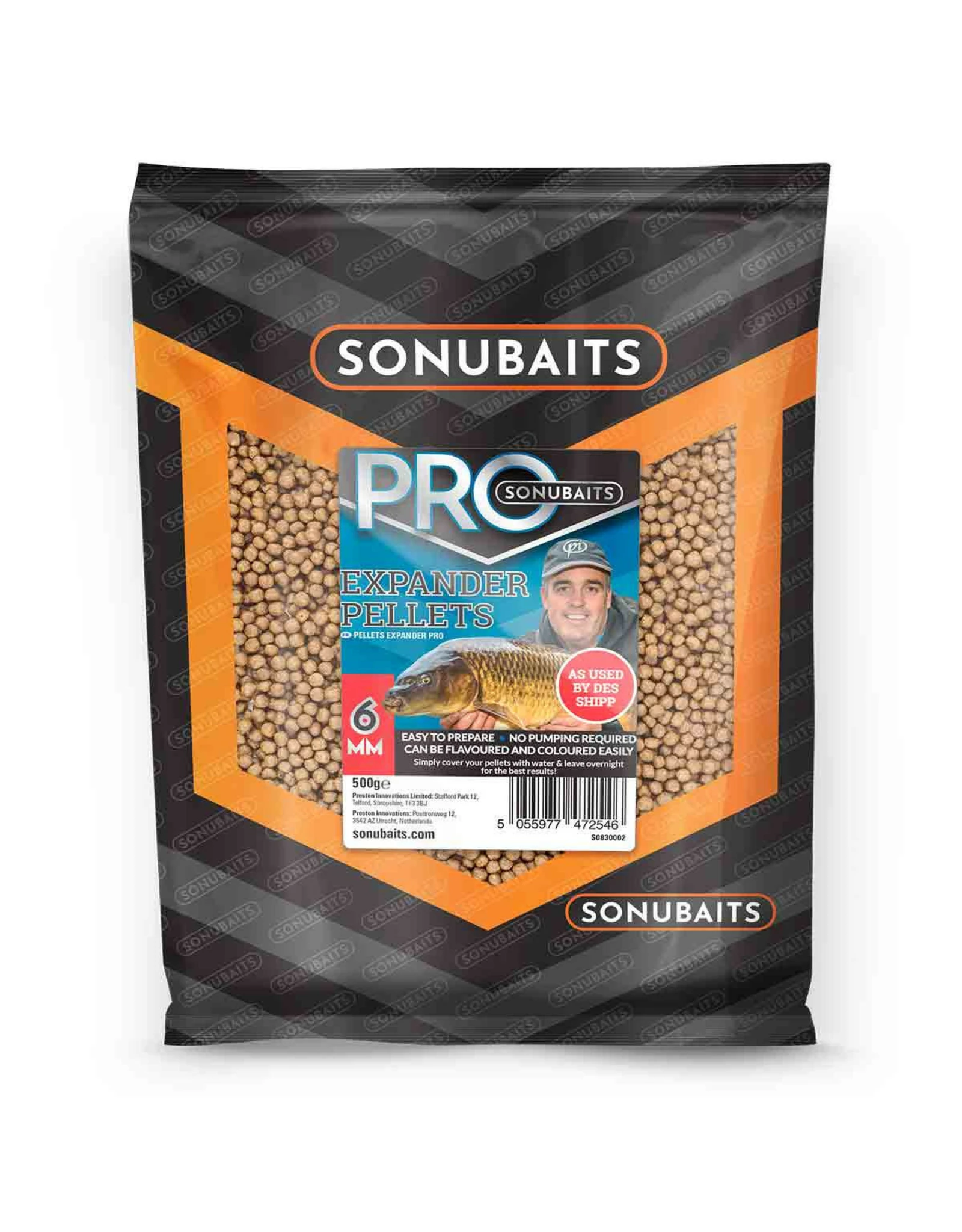 Sonubaits Pro Expander Pellets - 6mm 3 Sonubaits Pro Expander Pellets - 6mm