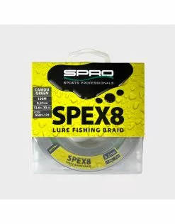 Spro SPEX8 BRAID CAMOU GREEN -Roofvissen Winkel spro spex8 braid camou green 7